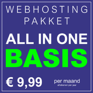 Basis Webhosting Pakket